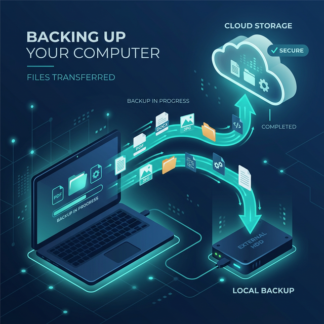 Backup your computer guide